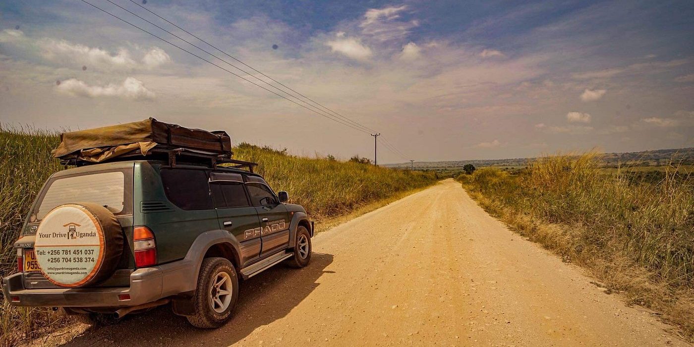 Car with rooftop tent entebbe